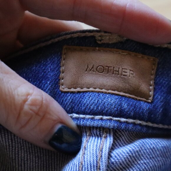 MOTHER jeans- THE TOMCAT , Size 27, HEMMED***  to 25" - Picture 4 of 11